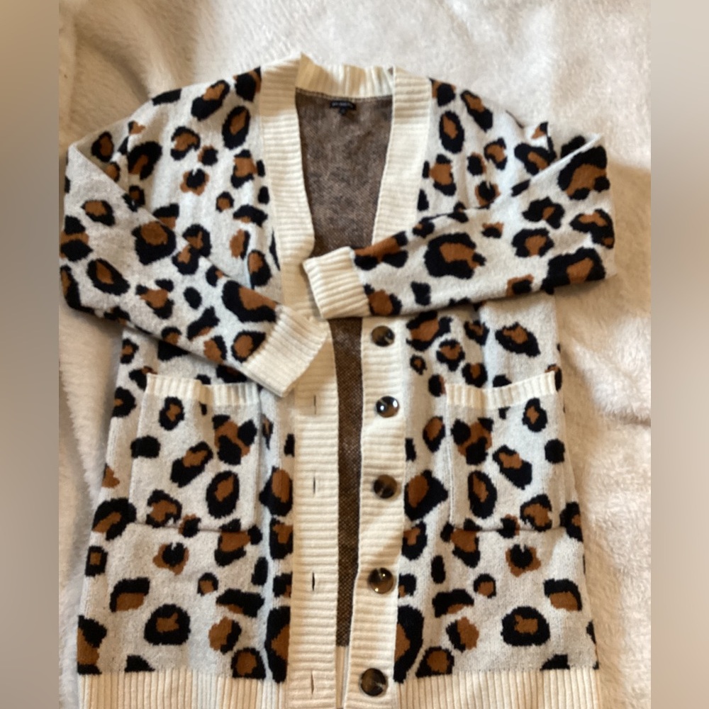 LEOPARD CARDIGAN LONG
